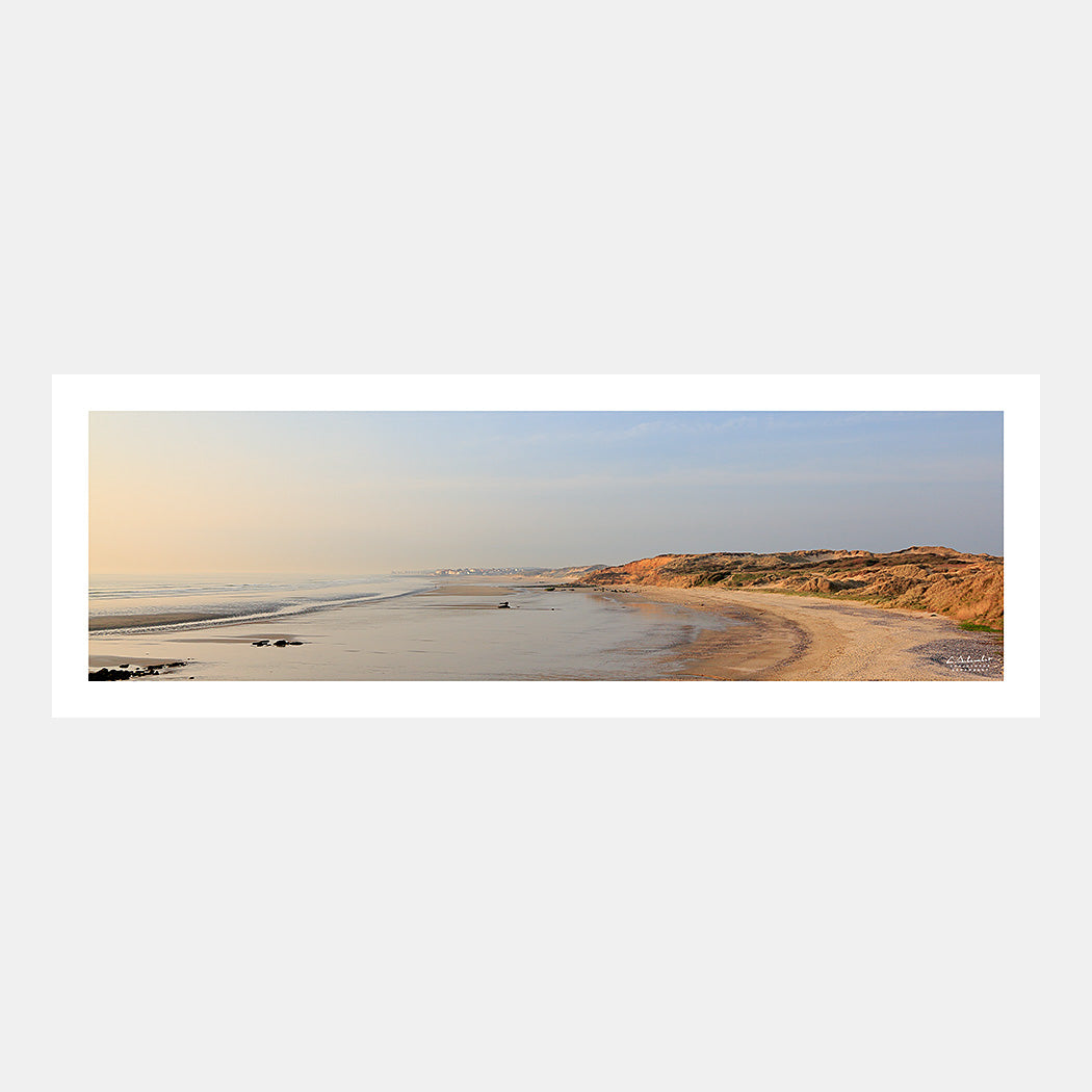 Poster photo 1745 Plage d'Ambleteuse et les dunes de la Slack