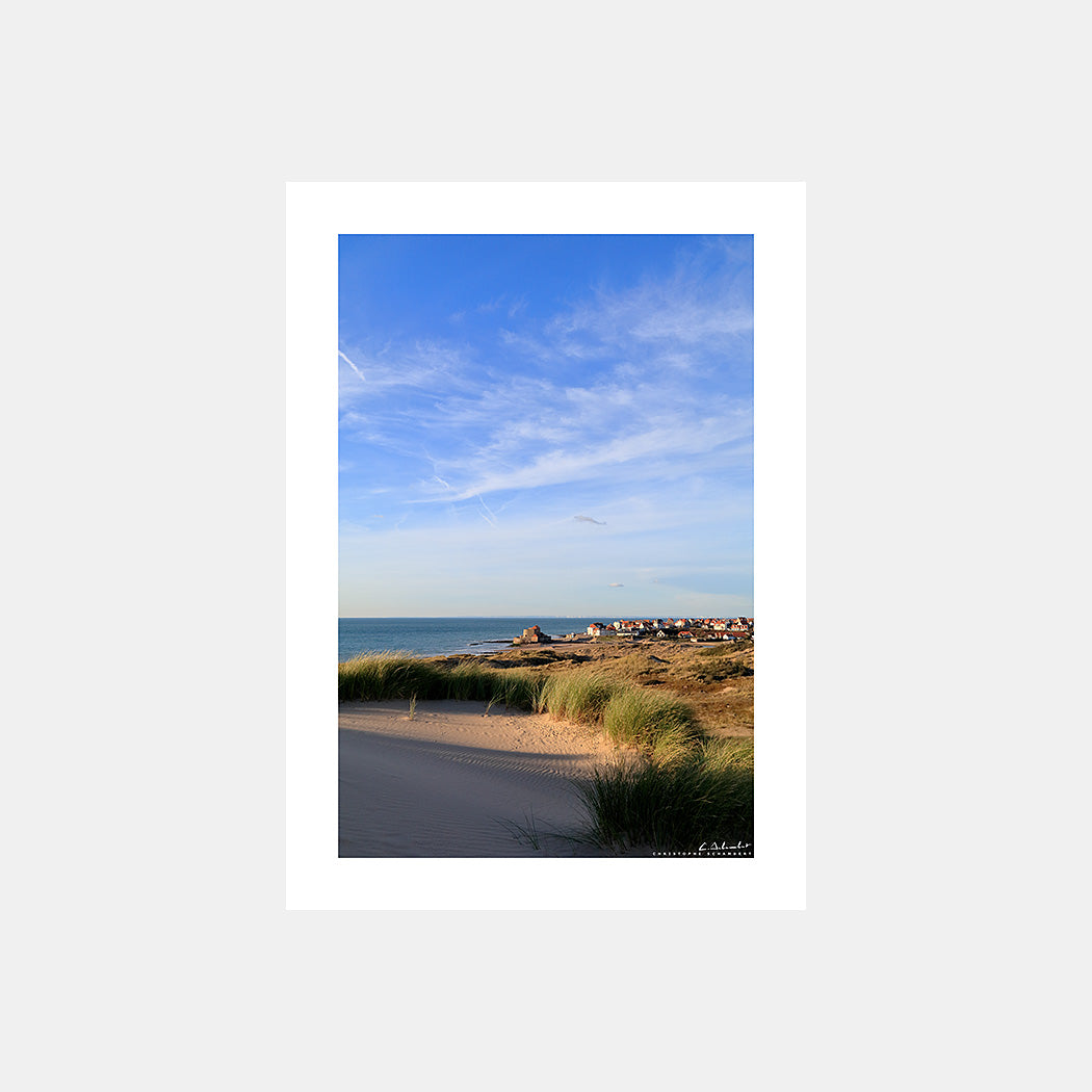 Poster photo 2142 Ambleteuse et la Manche depuis les dunes