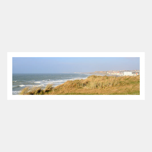 Poster photo 1331 Les falaises de Wimereux sur la Côte d'Opale