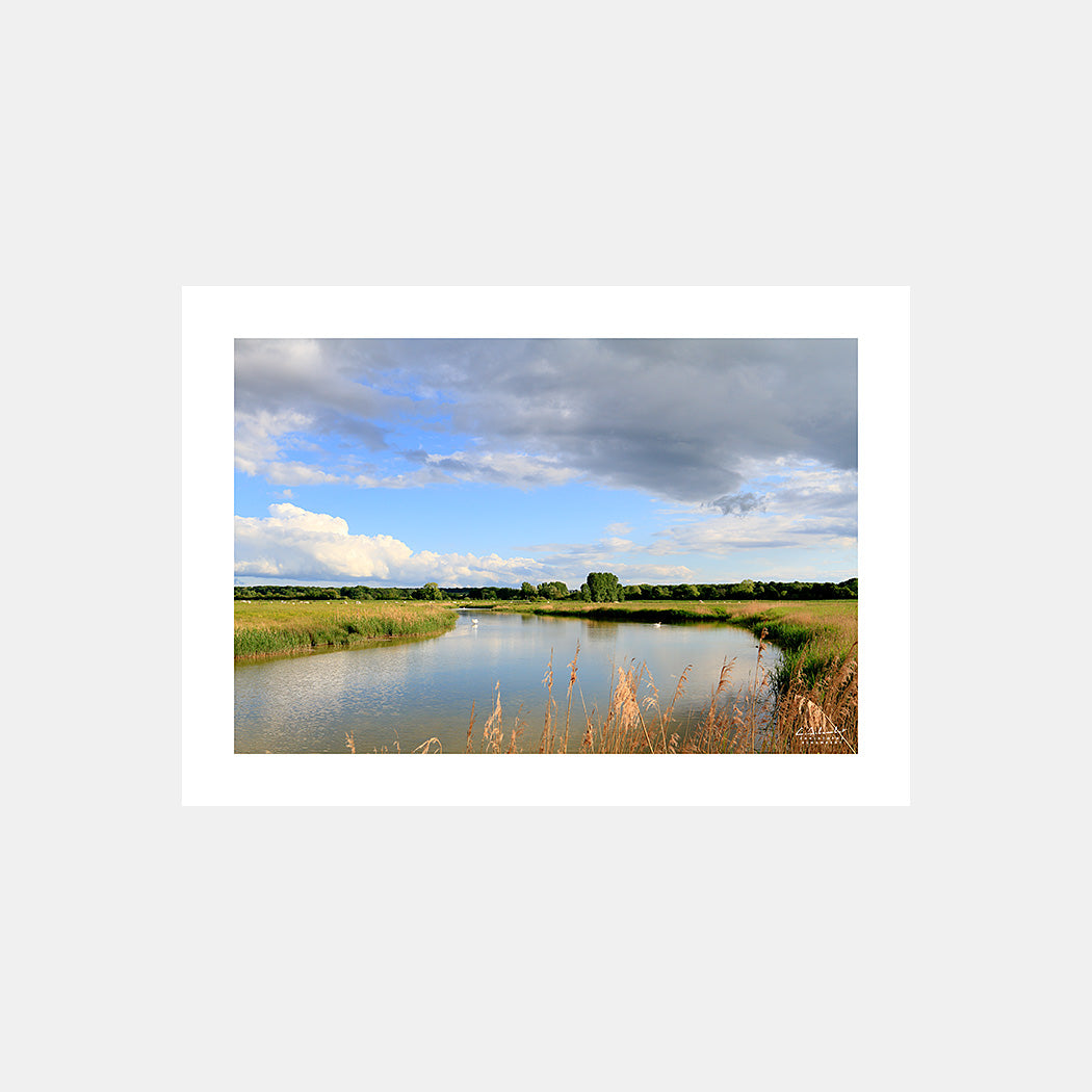 Poster photo 1578 Etangs et marais en baie de Somme