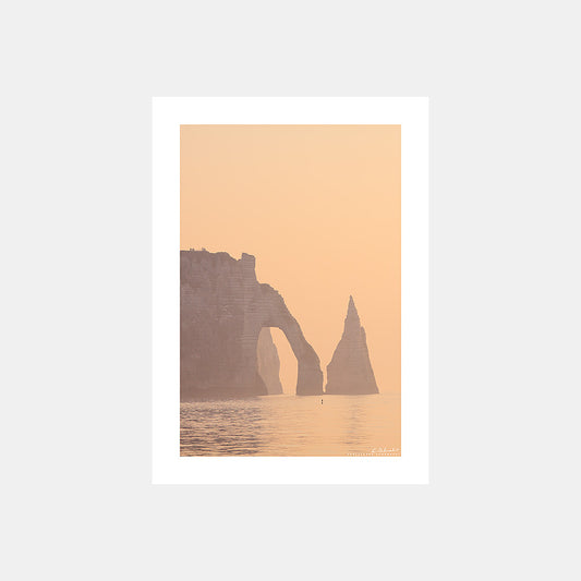 Fotoplakat 1695 Aiguille d'Etretat und Porte d'Aval