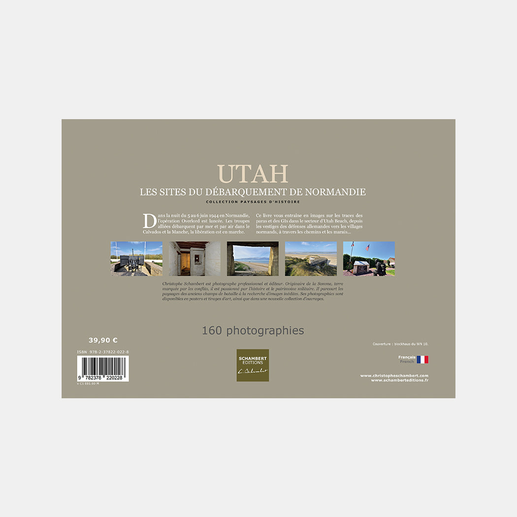Livre photo Utah Les sites du débarquement de Normandie Dos